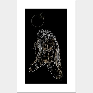 witchy woman halloween witch witchcraft wiccan wicca vibes Posters and Art